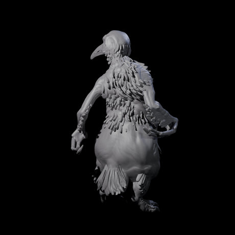 Not So Cute Pinguin Abberant B Miniature for Dungeons and Dragons, Pathfinder or other TTRPGs