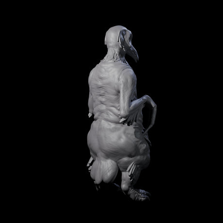 Not So Cute Pinguin Abberant C Miniature for Dungeons and Dragons, Pathfinder or other TTRPGs