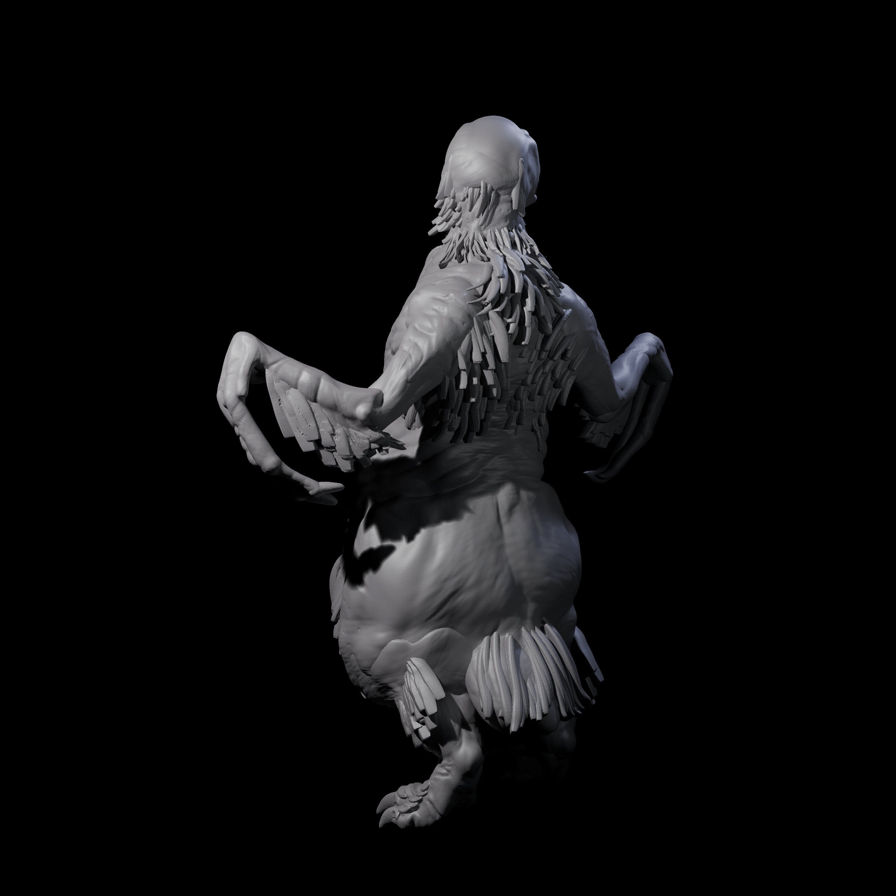 Not So Cute Pinguin Abberant D Miniature for Dungeons and Dragons, Pathfinder or other TTRPGs