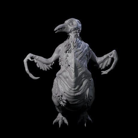 Not So Cute Pinguin Abberants Miniature for Dungeons and Dragons, Pathfinder or other TTRPGs