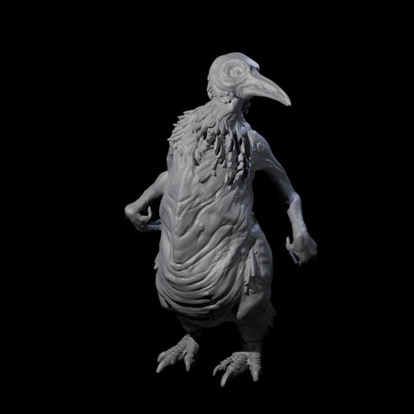 Not So Cute Pinguin Abberants Miniature for Dungeons and Dragons, Pathfinder or other TTRPGs