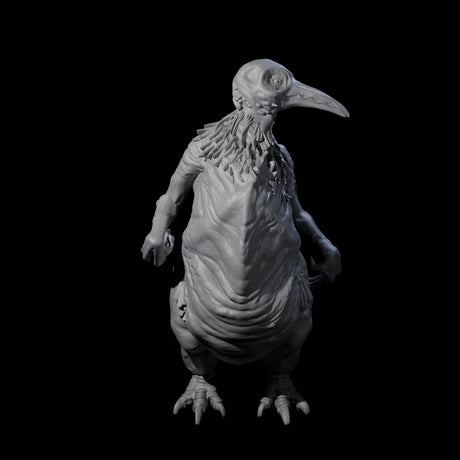 Not So Cute Pinguin Abberants Miniature for Dungeons and Dragons, Pathfinder or other TTRPGs