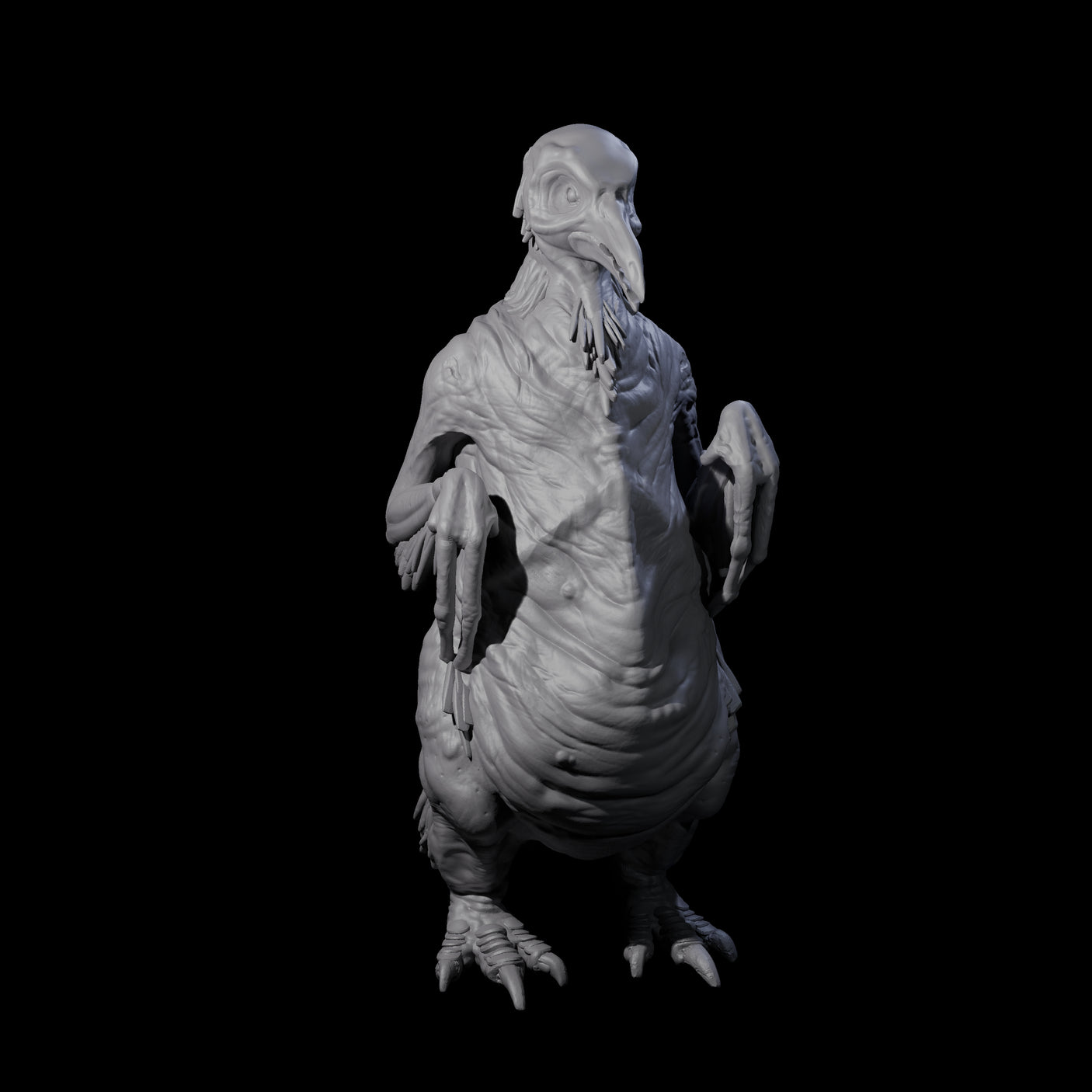 Not So Cute Pinguin Abberants Miniature for Dungeons and Dragons, Pathfinder or other TTRPGs