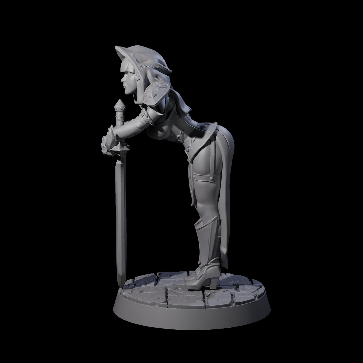 Not in Approved Uniform Guard Miniature for Dungeons and Dragons, Pathfinder or other TTRPGs