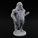 Now Look Here Human Noble Miniature for Dungeons and Dragons, Pathfinder or other TTRPGs