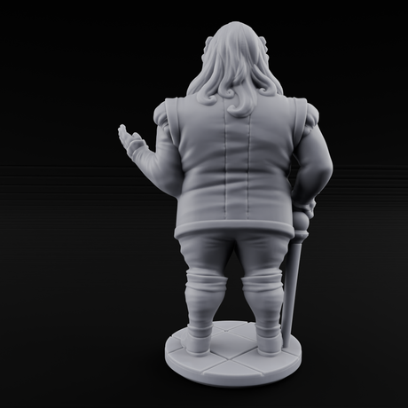 Now Look Here Human Noble Miniature for Dungeons and Dragons, Pathfinder or other TTRPGs