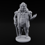 Now Look Here Human Noble Miniature for Dungeons and Dragons, Pathfinder or other TTRPGs