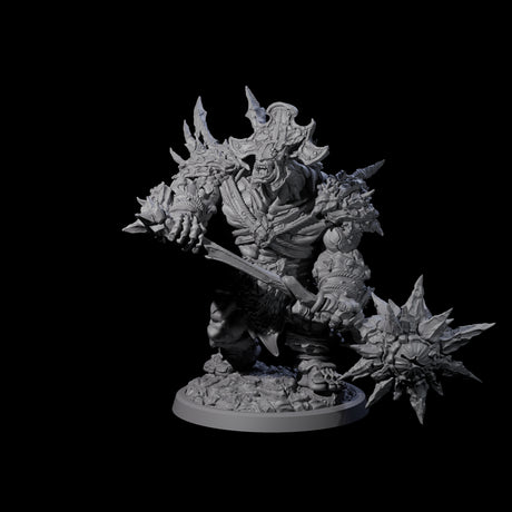Oceanbound Ogre B Miniature for Dungeons and Dragons, Pathfinder or other TTRPGs