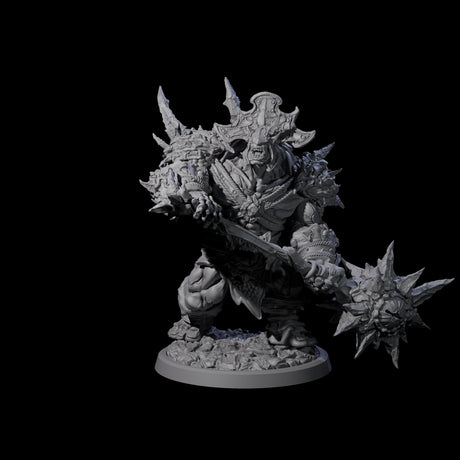 Oceanbound Ogre B Miniature for Dungeons and Dragons, Pathfinder or other TTRPGs
