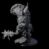 Oceanbound Ogre C Miniature for Dungeons and Dragons, Pathfinder or other TTRPGs