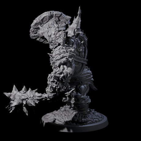 Oceanbound Ogre C Miniature for Dungeons and Dragons, Pathfinder or other TTRPGs