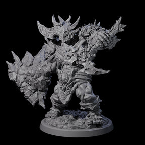Oceanbound Ogre D Miniature for Dungeons and Dragons, Pathfinder or other TTRPGs