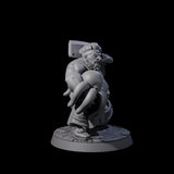 Octopus Loving Pirate Chef Miniature for Dungeons and Dragons, Pathfinder or other TTRPGs