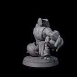 Octopus Loving Pirate Chef Miniature for Dungeons and Dragons, Pathfinder or other TTRPGs