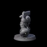 Octopus Loving Pirate Chef Miniature for Dungeons and Dragons, Pathfinder or other TTRPGs