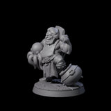Octopus Loving Pirate Chef Miniature for Dungeons and Dragons, Pathfinder or other TTRPGs
