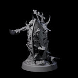Oinking Boarfolk Soldier A Miniature for Dungeons and Dragons, Pathfinder or other TTRPGs