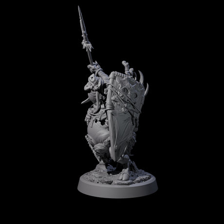 Oinking Boarfolk Soldier D Miniature for Dungeons and Dragons, Pathfinder or other TTRPGs