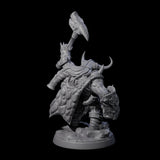 Old Battlefist Dwarf Leader Miniature for Dungeons and Dragons, Pathfinder or other TTRPGs
