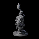 Old Battlefist Dwarf Leader Miniature for Dungeons and Dragons, Pathfinder or other TTRPGs