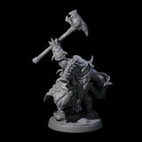 Old Battlefist Dwarf Leader Miniature for Dungeons and Dragons, Pathfinder or other TTRPGs