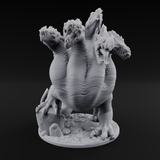 Old Fashioned Hydra Monstrosity Miniature for Dungeons and Dragons, Pathfinder or other TTRPGs