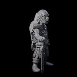 Old Gnome Barbarian Miniature for Dungeons and Dragons, Pathfinder or other TTRPGs