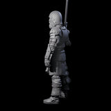 Old Grizzled Guard Miniature for Dungeons and Dragons, Pathfinder or other TTRPGs