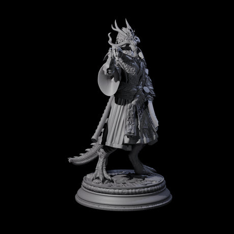 Old Master Monk Miniature for Dungeons and Dragons, Pathfinder or other TTRPGs