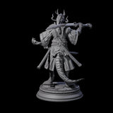 Old Master Monk Miniature for Dungeons and Dragons, Pathfinder or other TTRPGs