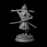 Old Master Monk Miniature for Dungeons and Dragons, Pathfinder or other TTRPGs