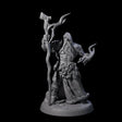 Old Northman Druid Miniature for Dungeons and Dragons, Pathfinder or other TTRPGs