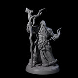 Old Northman Druid Miniature for Dungeons and Dragons, Pathfinder or other TTRPGs