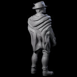 Old West Gunslinger Miniature for Dungeons and Dragons, Pathfinder or other TTRPGs