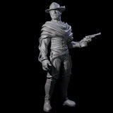 Old West Gunslinger Miniature for Dungeons and Dragons, Pathfinder or other TTRPGs