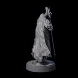 On Guard Death Knight A Miniature for Dungeons and Dragons, Pathfinder or other TTRPGs