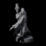 On Guard Death Knight A Miniature for Dungeons and Dragons, Pathfinder or other TTRPGs