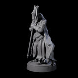 On Guard Death Knight A Miniature for Dungeons and Dragons, Pathfinder or other TTRPGs
