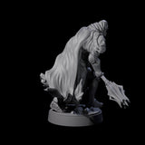 On Guard Death Knight B Miniature for Dungeons and Dragons, Pathfinder or other TTRPGs