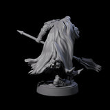 On Guard Death Knight B Miniature for Dungeons and Dragons, Pathfinder or other TTRPGs