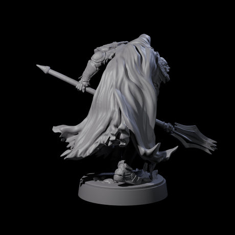 On Guard Death Knight B Miniature for Dungeons and Dragons, Pathfinder or other TTRPGs