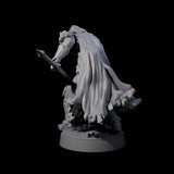 On Guard Death Knight B Miniature for Dungeons and Dragons, Pathfinder or other TTRPGs