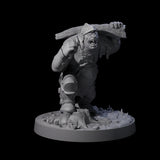 Onion Munching Ogre Miniature for Dungeons and Dragons, Pathfinder or other TTRPGs