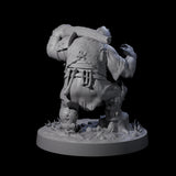 Onion Munching Ogre Miniature for Dungeons and Dragons, Pathfinder or other TTRPGs