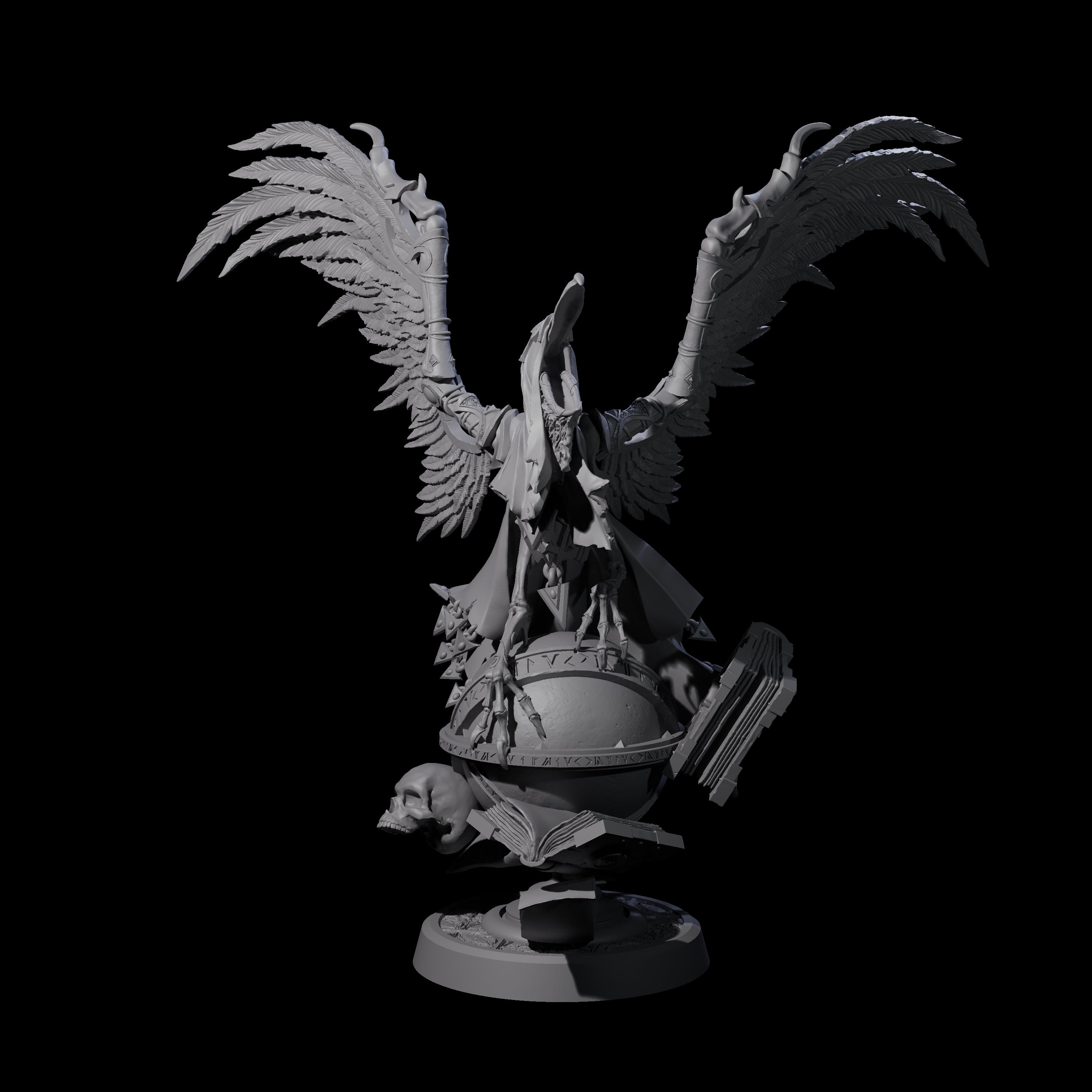 Onocrotalos - Undead Bird God Miniature for Dungeons and Dragons, Pathfinder or other TTRPGs