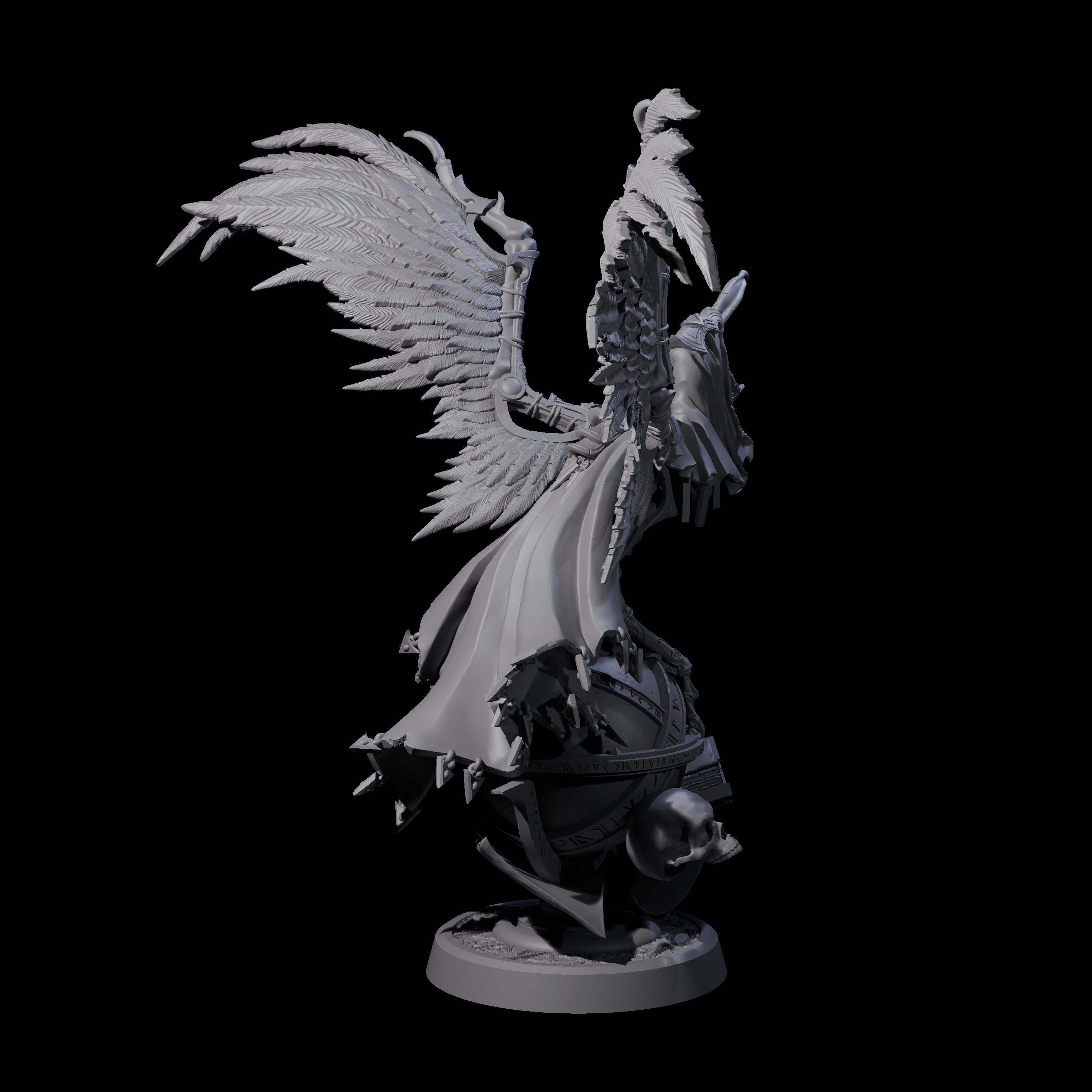Onocrotalos - Undead Bird God Miniature for Dungeons and Dragons, Pathfinder or other TTRPGs