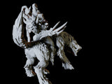 Orc Shaman on Worg Miniature for Dungeons and Dragons, Pathfinder or other TTRPGs