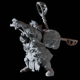 Orc Siege Monster Miniature for Dungeons and Dragons, Pathfinder or other TTRPGs