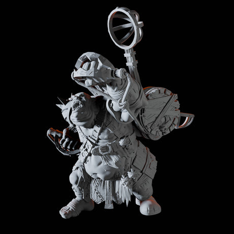 Orc Siege Monster Miniature for Dungeons and Dragons, Pathfinder or other TTRPGs