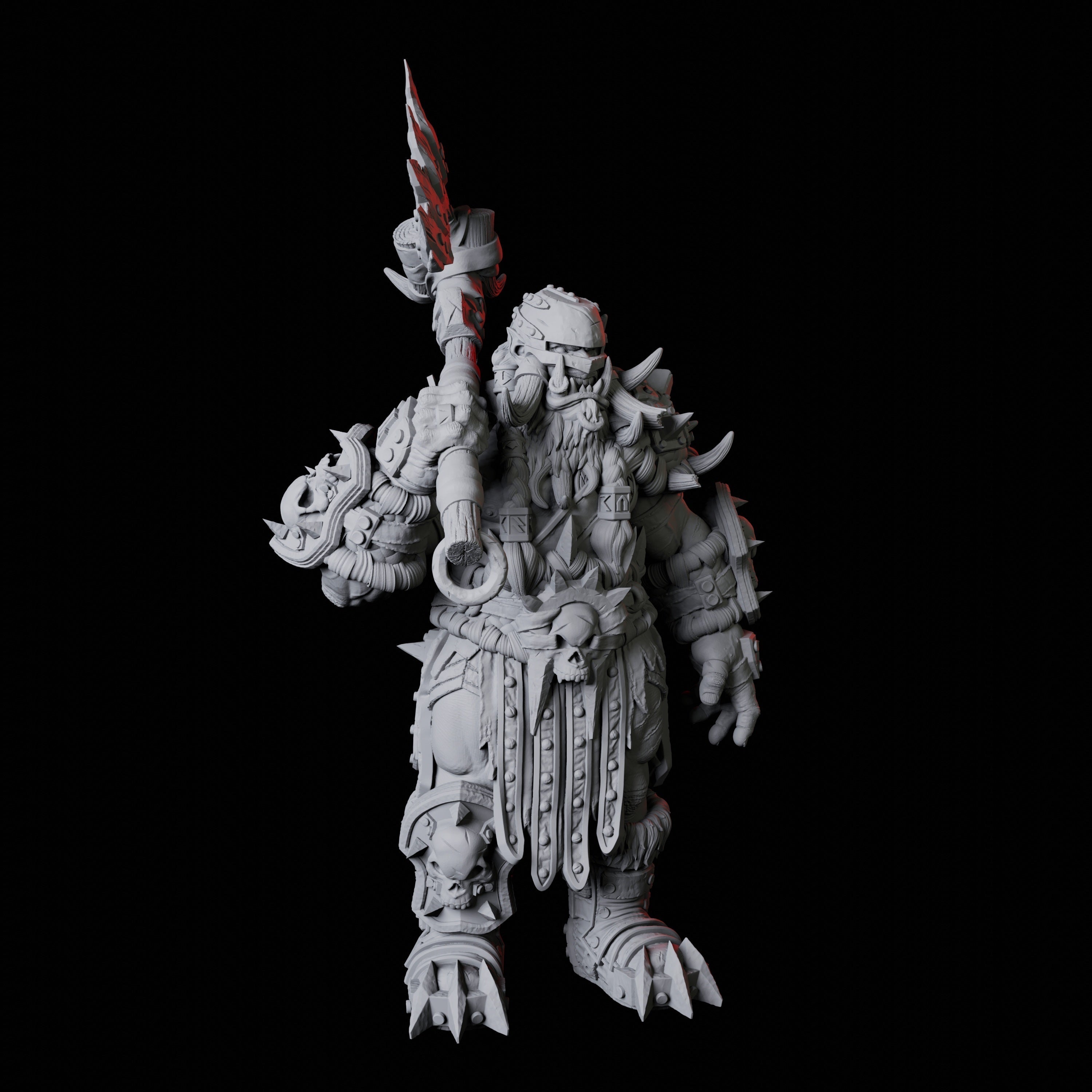 Orc War Band Miniature for Dungeons and Dragons